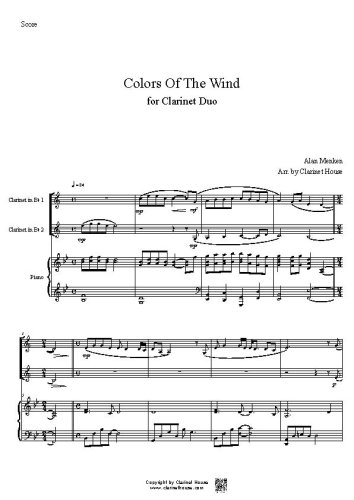 Colors Of The Wind(Pocahontas OST) for Cl Duo