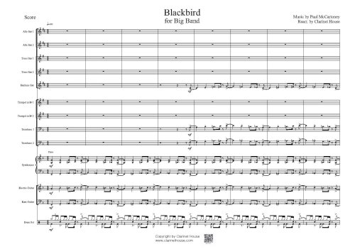 Blackbird for Big Band