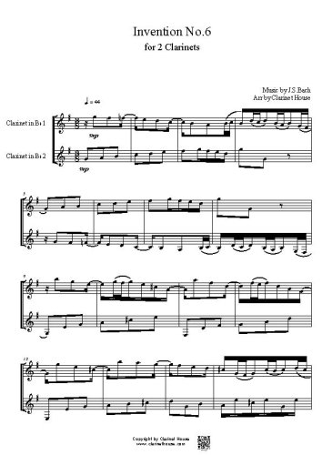 Bach 2 Part Invention No.6