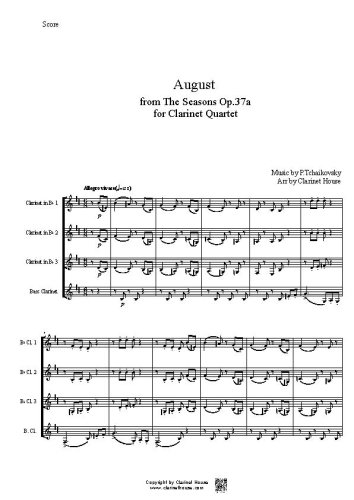 August from The Seasons Op.37a 